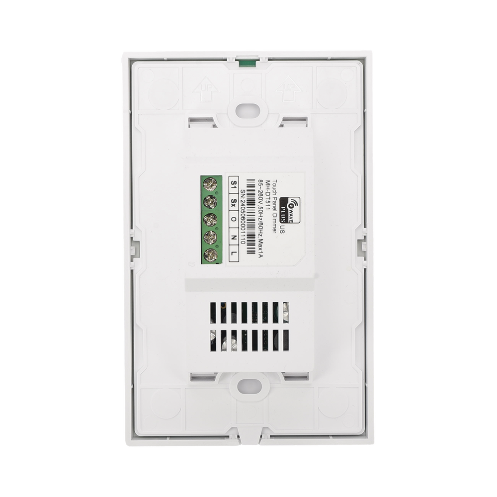 (ZWAVE) Dimmer panel táctil touch inalámbrico Zwave Plus. Compatible con Hubitat HC8, Álula M2M, otros - Imagen 2