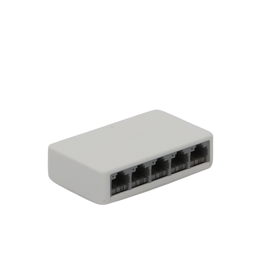 Switch NO Administrable / Para escritorio / 5 puertos 10/100 Mbps / Diseño Compacto / Plug and Play - Imagen 4