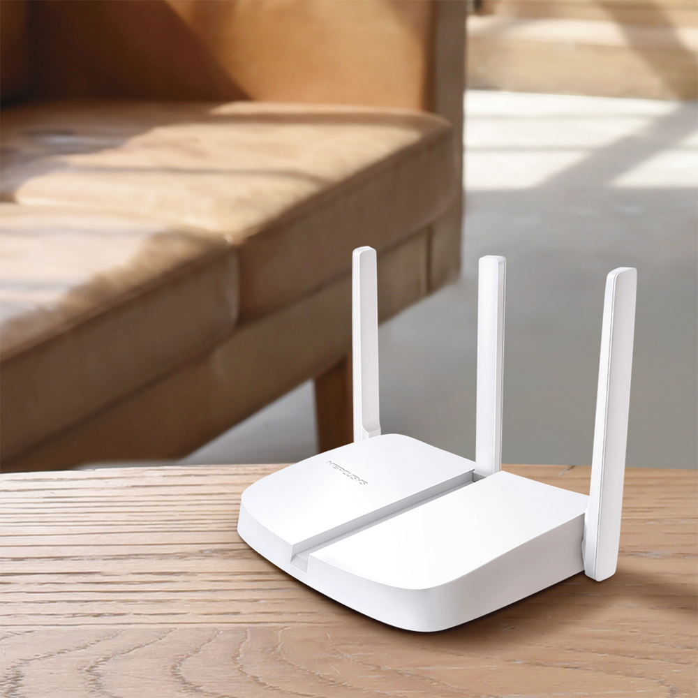 Router Inalámbrico N / 2.4 GHz de 300 Mbps / 1 Puerto WAN 10/100 Mbps / 3 puertos LAN 10/100 Mbps / 3 antenas de 5 dBi / Compatible con IPTV e IPV6 - Imagen 3