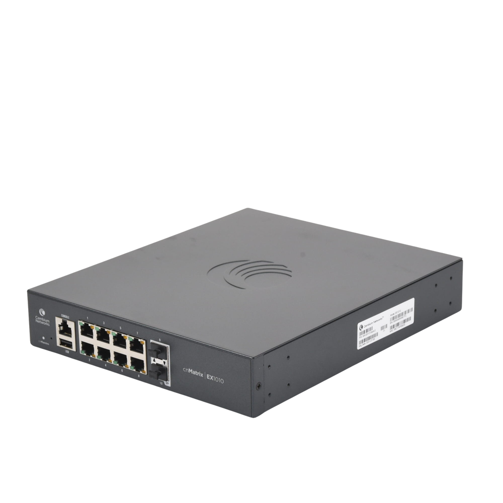 Switch PoE cnMatrix Ex1010-P / 8 Puertos Gigabit PoE 802.3af/at + 2 SFP / Capa 2 / Gestión en la Nube Gratuito - Imagen 5