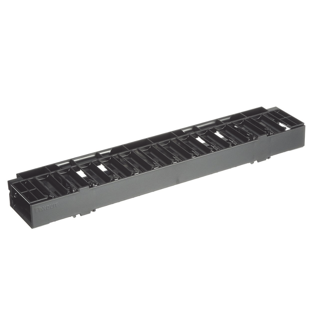 Organizador de Cables Horizontal NetManager, Sencillo (Solo Frontal), Para Rack de 19in, 1UR - Imagen 3
