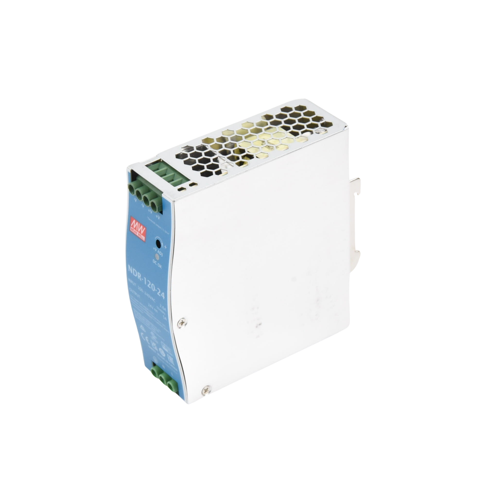 Fuente de poder industrial para riel DIN / 120W / 24Vcc / 5A / Entrada: 90-264Vca - Imagen 4