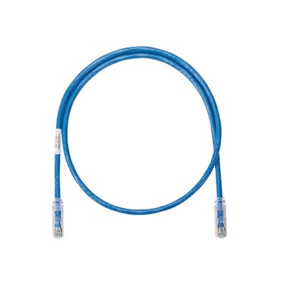 Cable de Parcheo UTP Categoría 6, con Plug Modular en Cada Extremo - 4.3 Metros (14.11 Pies) - Azul