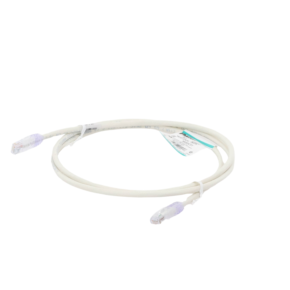 Cable de Parcheo UTP Categoría 6, con Plug Modular en Cada Extremo - 1.5 Metros (4.92 Pies) - Blanco Mate
