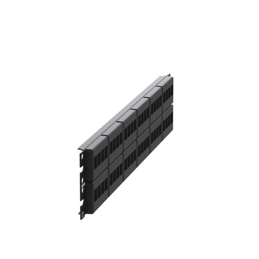 Panel de Parcheo Modular Keystone (Sin Conectores), de 48 Puertos, Identificación con Etiqueta Adhesiva, 2UR - Imagen 4
