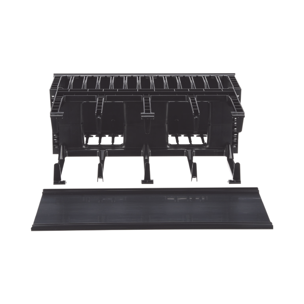 Organizador de Cables Horizontal NetManager de Alta Densidad, Doble (Frontal y Posterior), Para Rack de 19in, 4UR - Imagen 4