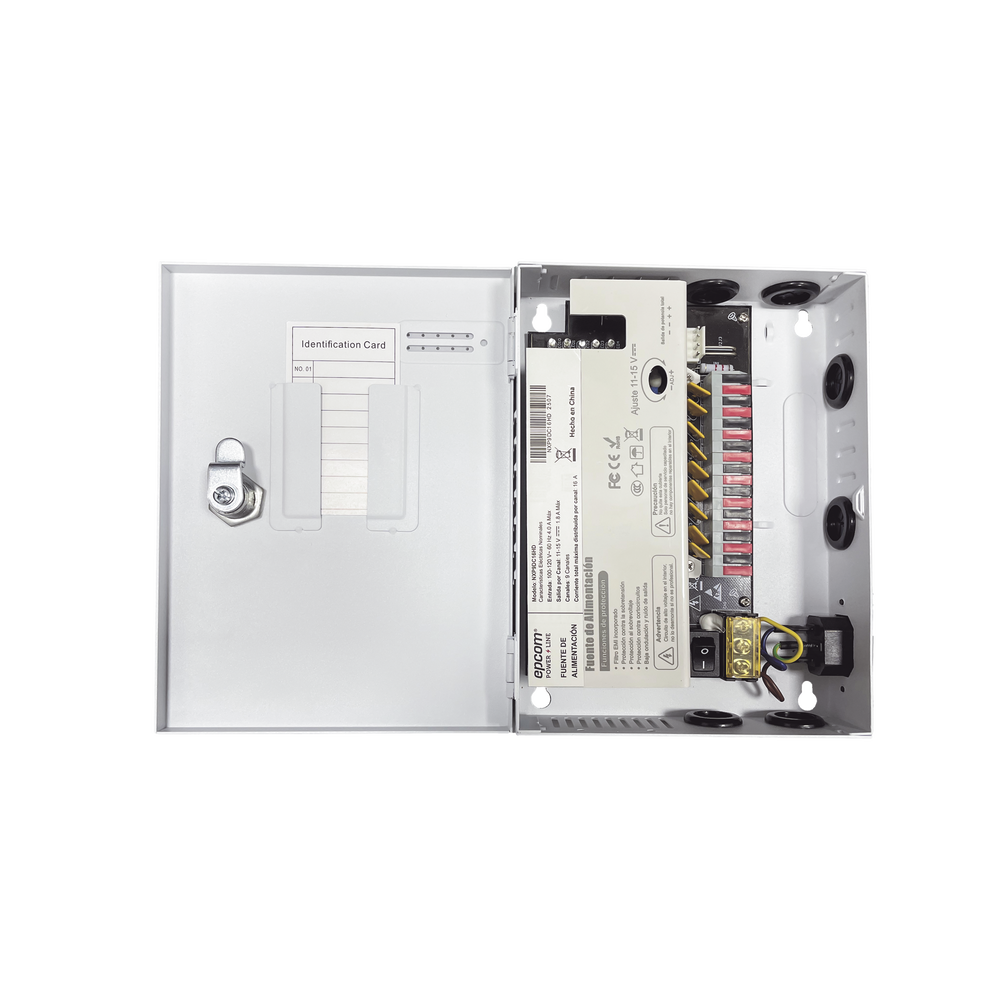 Fuente / 11-15 V / 9 canales / 16 A / Alta tecnología en seguridad / Doble ventilador / Hasta 1.8 Amperes por Salida / Filtro de ruido por canal / Diseño de alta gama. - Imagen 7