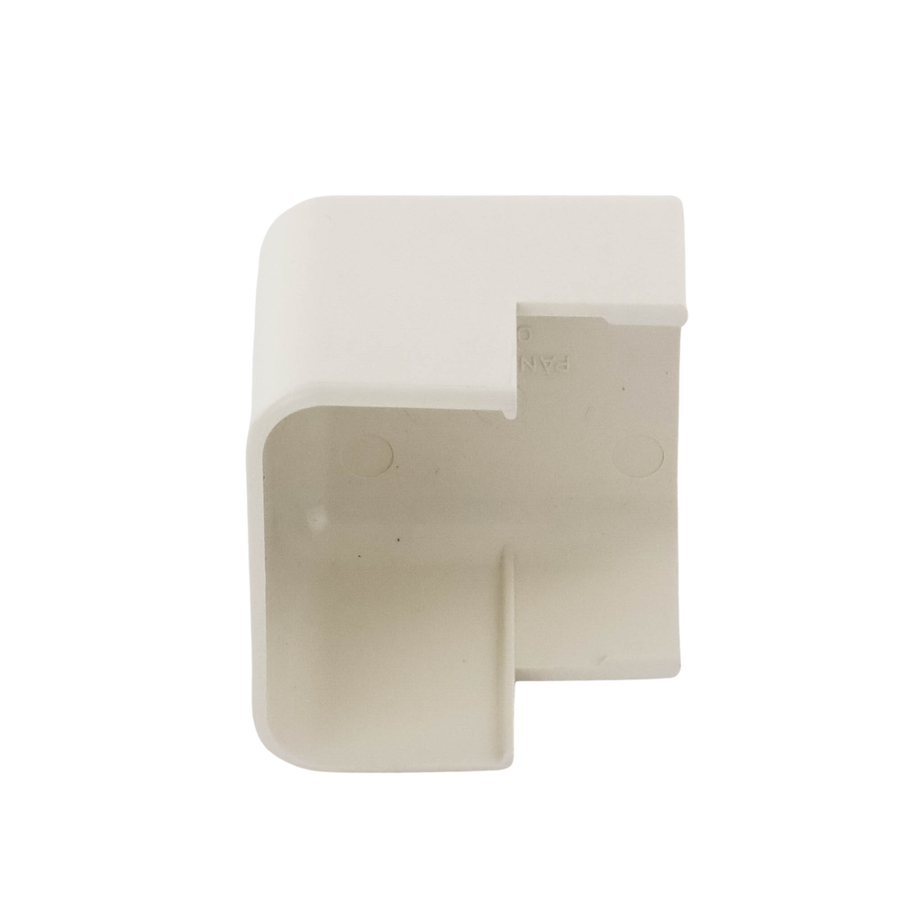 Esquinero exterior, para uso con canaleta LD10, material ABS, Color Blanco Mate - Imagen 3