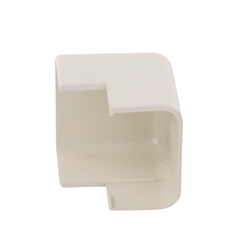 Esquinero exterior, para uso con canaleta LD10, material ABS, Color Blanco Mate - Imagen 5