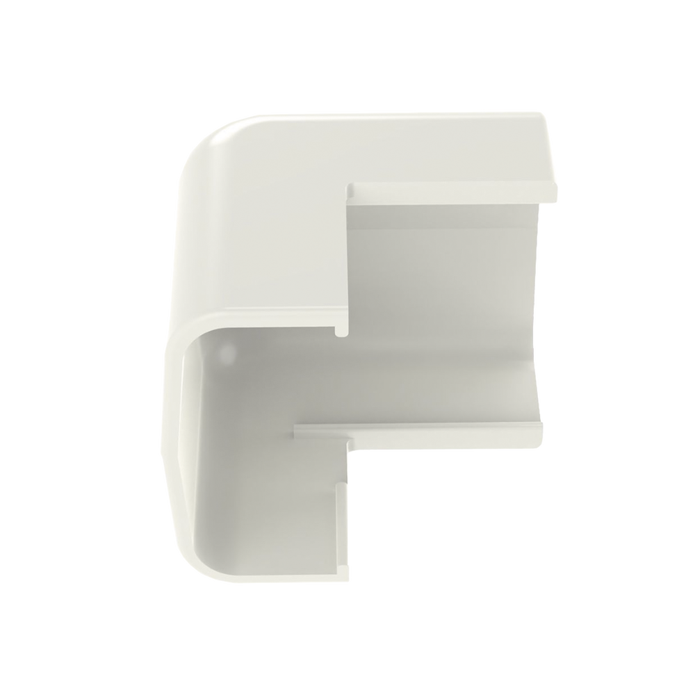 Esquinero exterior, para uso con canaleta LD5, material ABS, Color Blanco Mate - Imagen 3