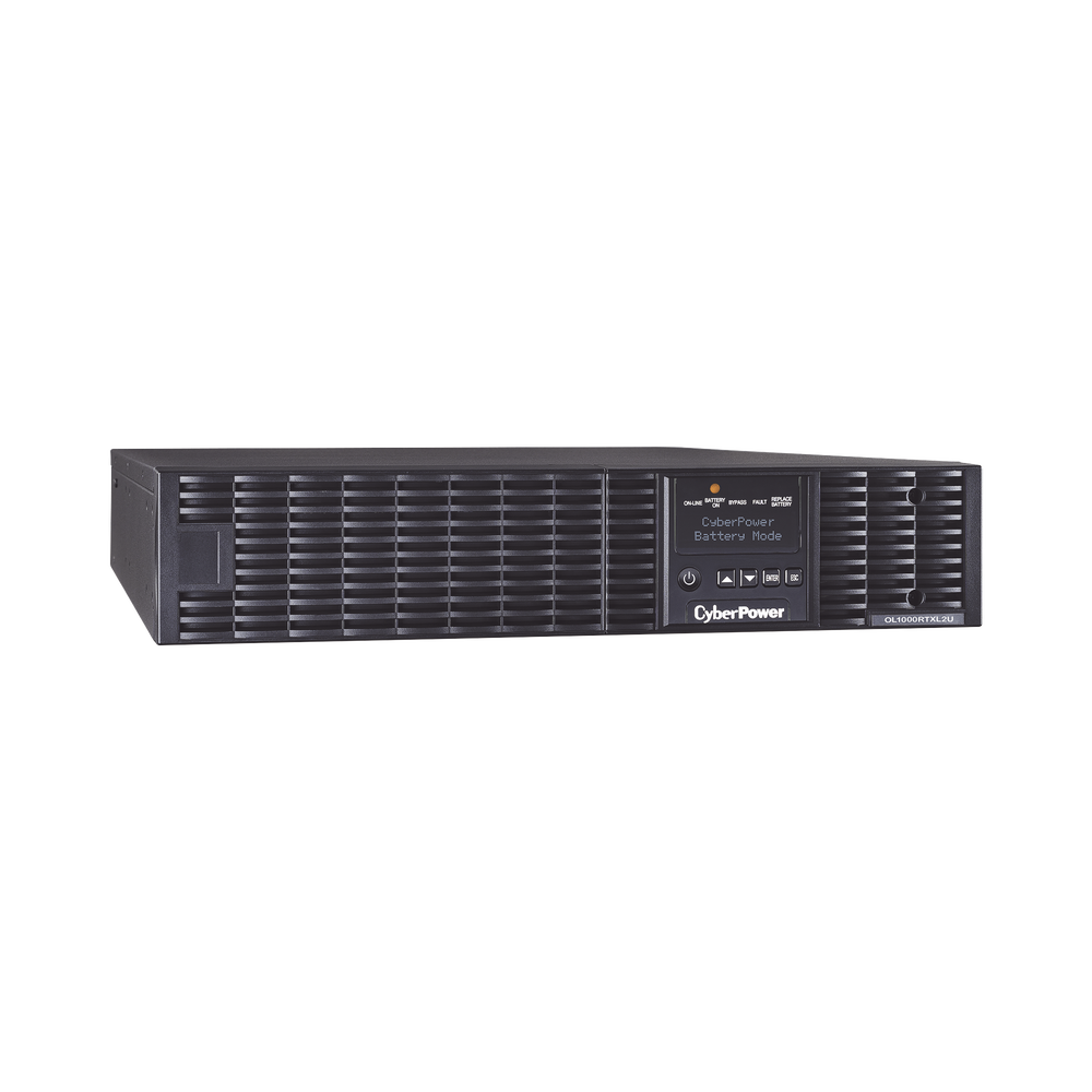 UPS de 1000 VA/900 W, Online Doble Conversión, Entrada 120 Vca NEMA 5-15P, Onda Senoidal Pura, Rack o Torre de 2 UR, Con 8 Tomas NEMA 5-15R - Imagen 4