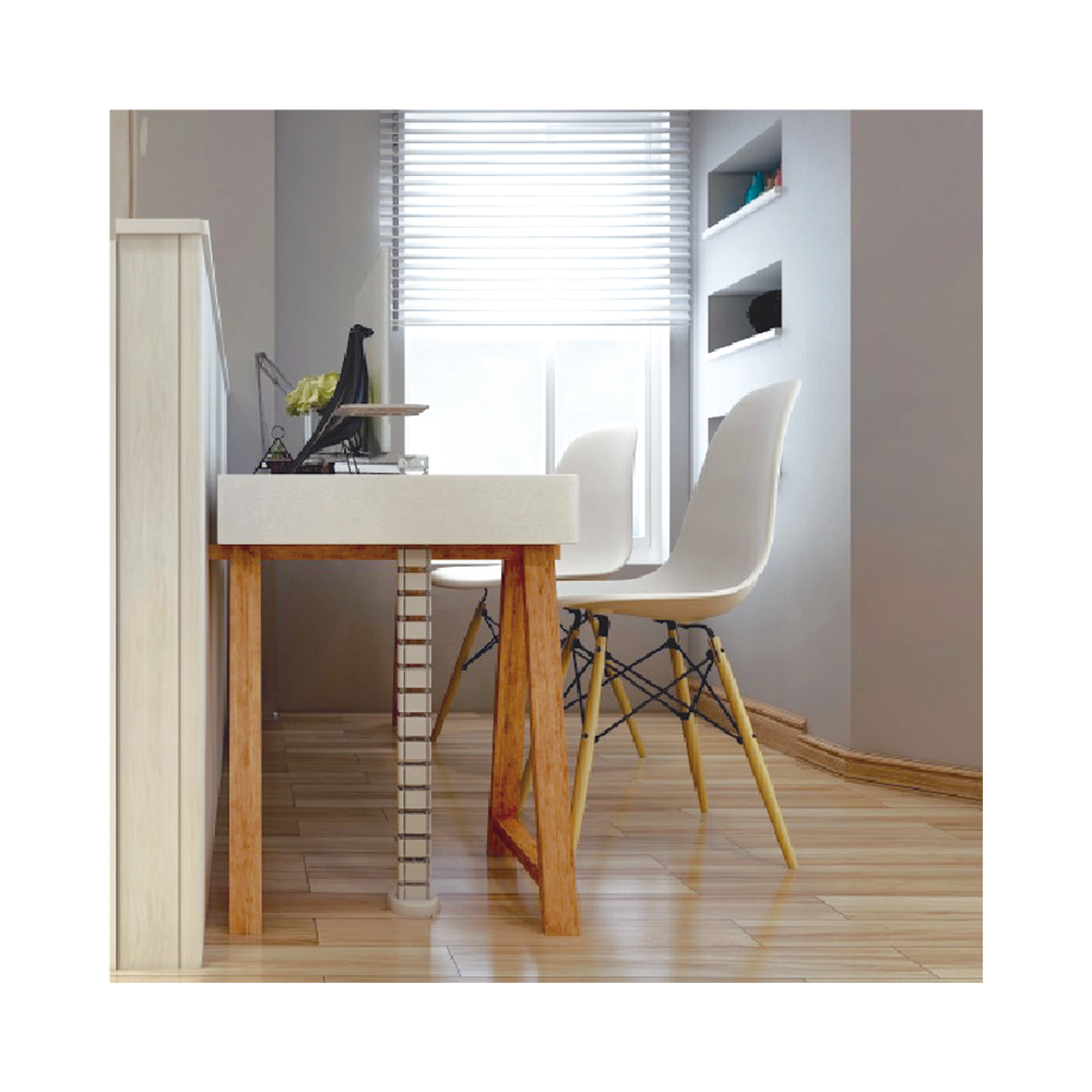 Organizador de Cables Vertical Articulado, Ideal para Llevar los Cables del Piso a Mesa o a la Cubierta del Escritorio de Manera Segura - Imagen 4