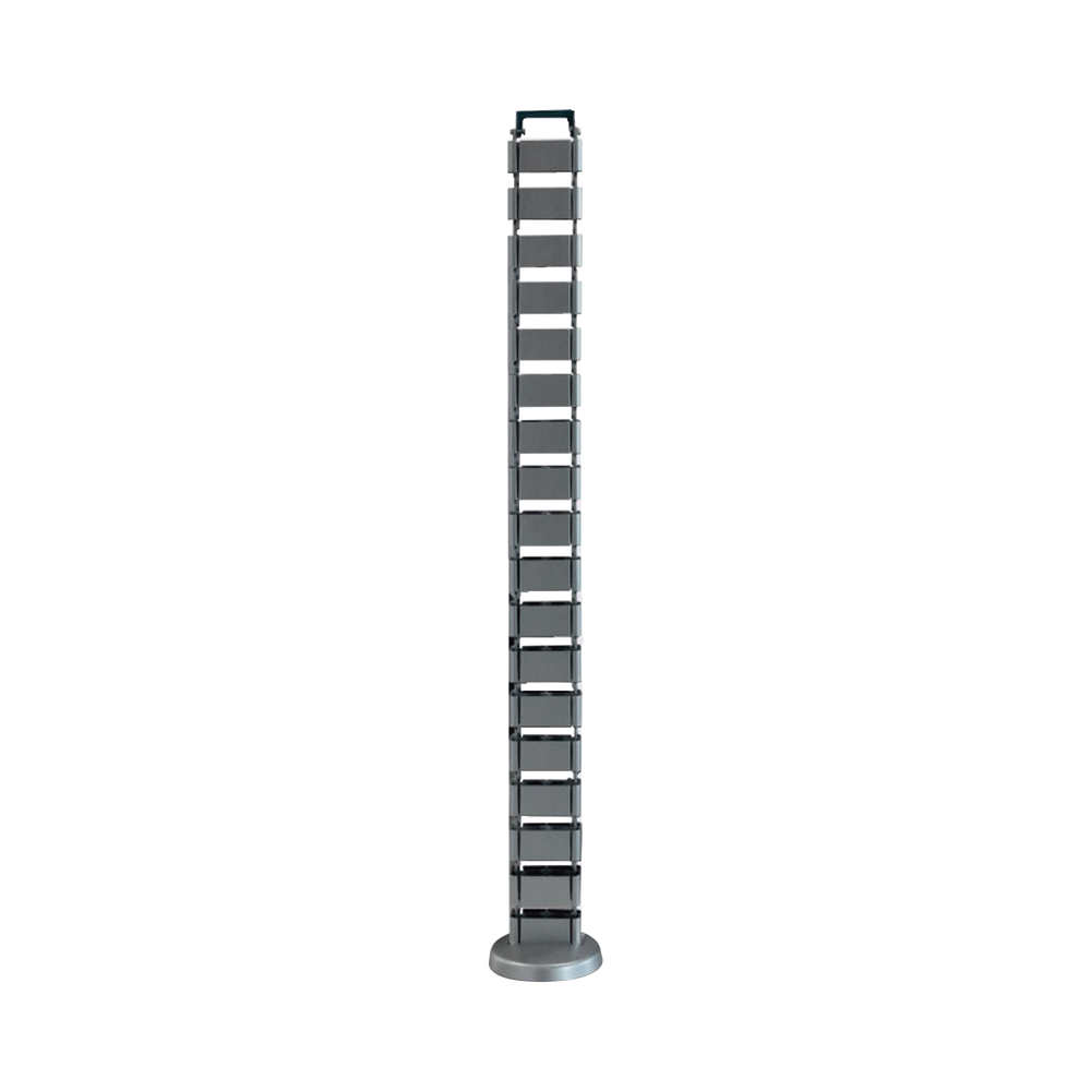 Organizador de Cables Vertical Articulado, Ideal para Llevar los Cables del Piso a Mesa o a la Cubierta del Escritorio de Manera Segura