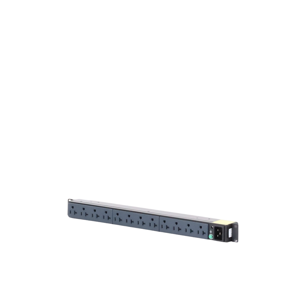 PDU Básico para Distribución de Energía, Enchufe de Entrada NEMA 5-20P, Con 12 Contactos NEMA 5-20R, Instalación Horizontal de 19in, 1UR, 20 Amp, 120 Vca - Imagen 6