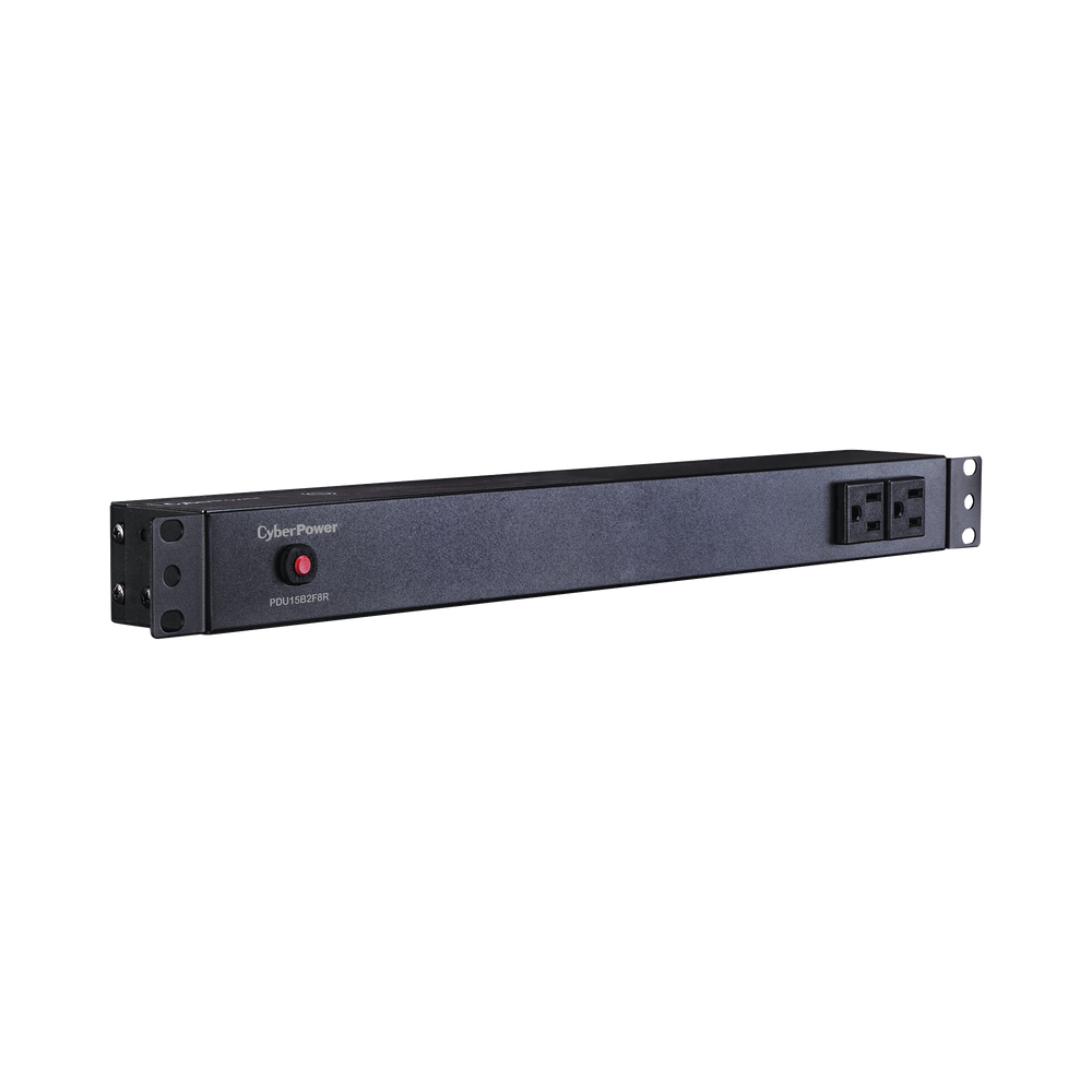 PDU Básico Para Distribución de Energía, Con 8 Tomas NEMA 5-15R Traseras y 2 Tomas 5-15R Frontales, 1UR, 15 Amp, 120 Vca - Imagen 5