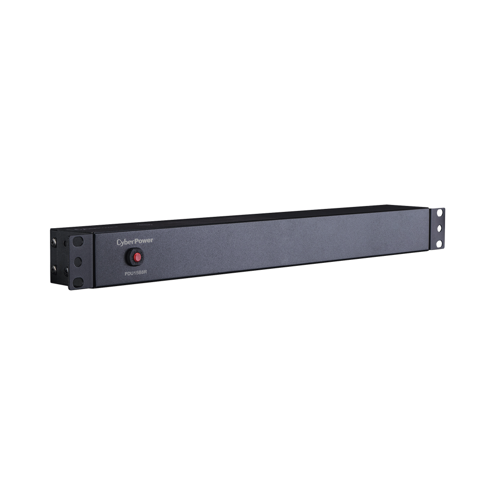 PDU Básico Para Distribución de Energía, Con 8 Tomas NEMA 5-15R Traseras, 1UR, 15 Amp, 120 Vca - Imagen 4