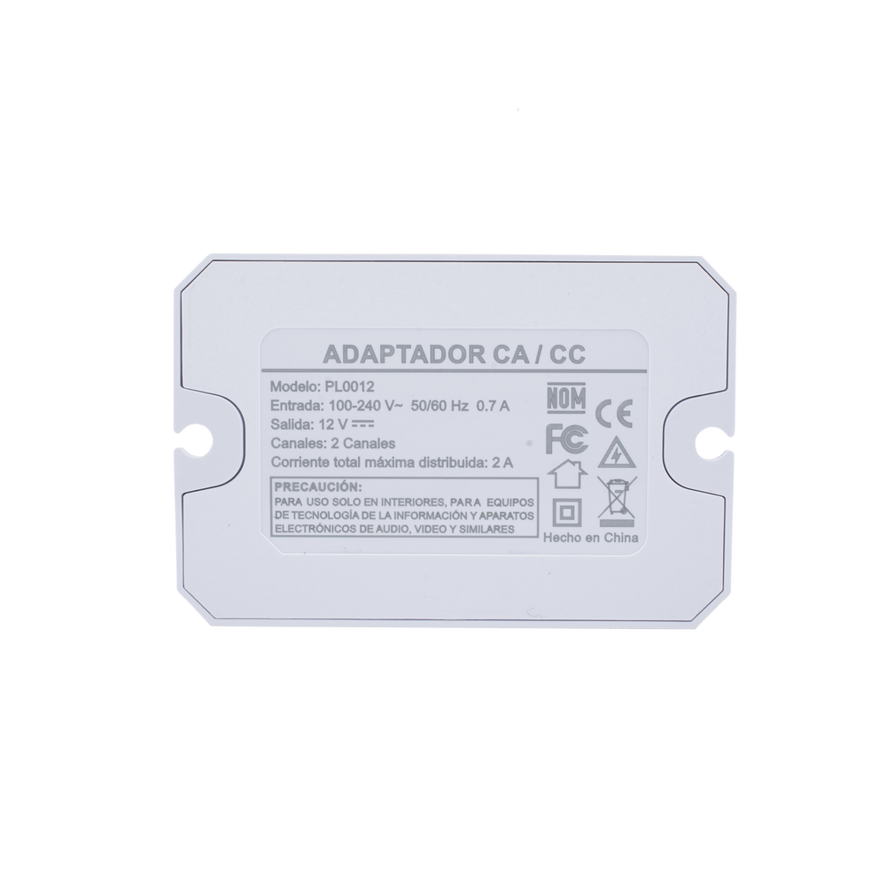 Fuente de alimentación / 12 Vcc / 2 Amperes / Terminales de entrada para Vca en 2 pines / 2 salidas para Vcc en 2 pines - Imagen 7