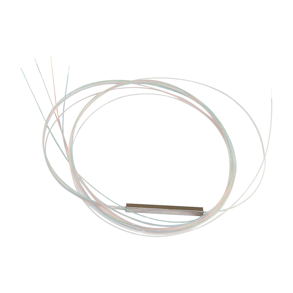 Splitter (Divisor Óptico) Tipo PLC, de 1x4, para Fusión (Sin Conectores)