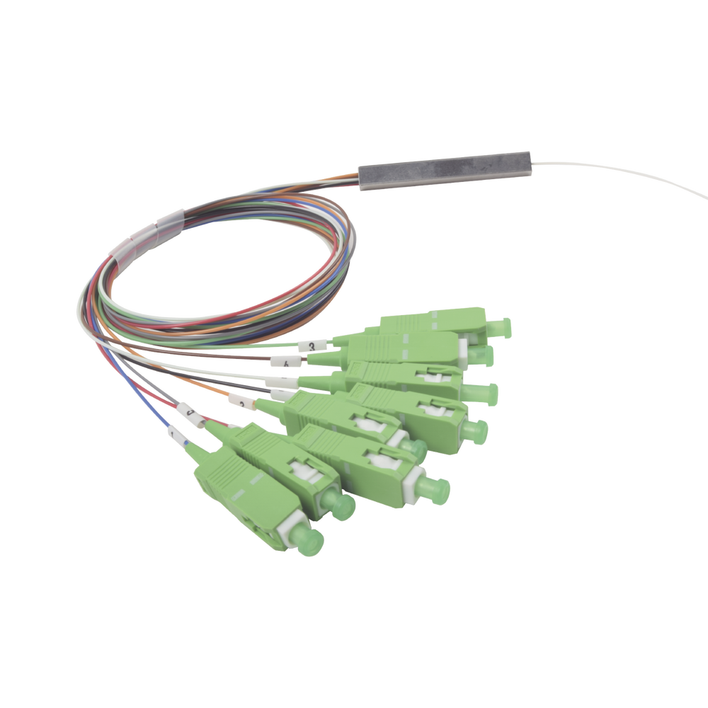 Splitter (Divisor Óptico) Tipo PLC, de 1x8, Conectores SC/APC de Salida - Imagen 3