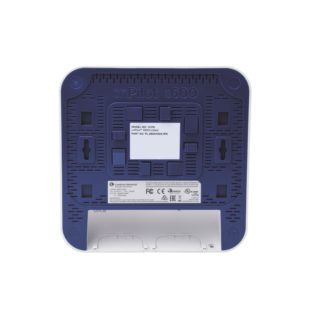 2.13 Gbps / Access Point cnPilote e600 Indoor / Alta cobertura y estable en ambiente saturados usuarios / Doble banda/ MU-MIMO 4X4 / Antena Omnidireccional / 512 Usuarios - Imagen 3