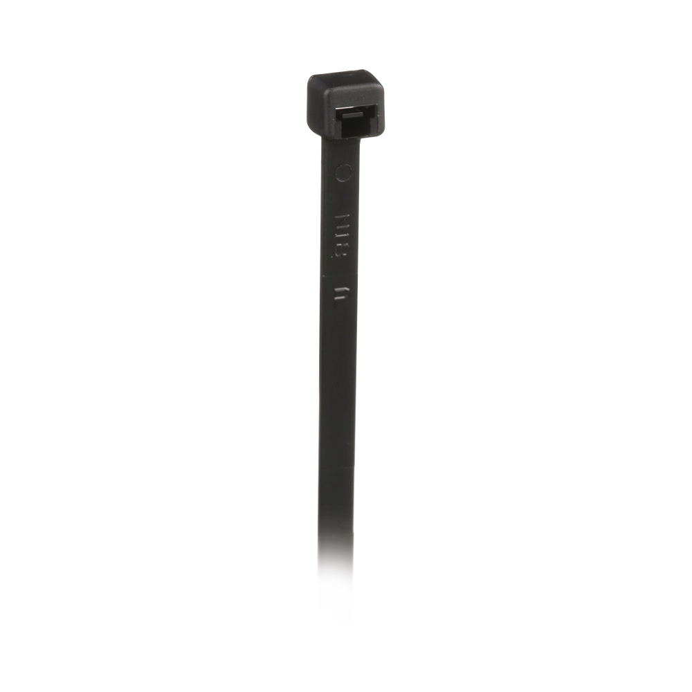 Cincho de Nylon 6.6, 203mm largo x 3.6mm ancho, Color Negro. Paquete de 1000 Piezas - Imagen 2
