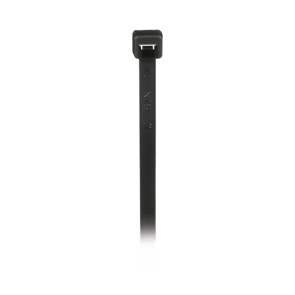 Cincho de Nylon 6.6, 203mm largo x 3.6mm ancho, Color Negro. Paquete de 1000 Piezas - Imagen 3
