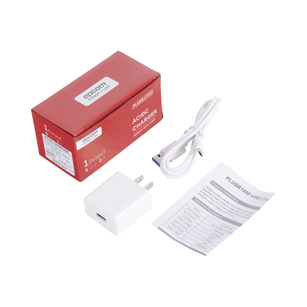 Cargador Micro-USB Profesional de 1 Puerto / 5 VCC / 1 Amper Para Smartphones y Tablets / Voltaje de Entrada de 100-240 VCA - Imagen 4