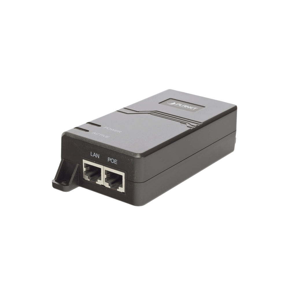 Inyector 802.3bt de 60W en 4-Pares UTP, Compatible con 802.3af/at Gigabit 10/100/1000 Mbps