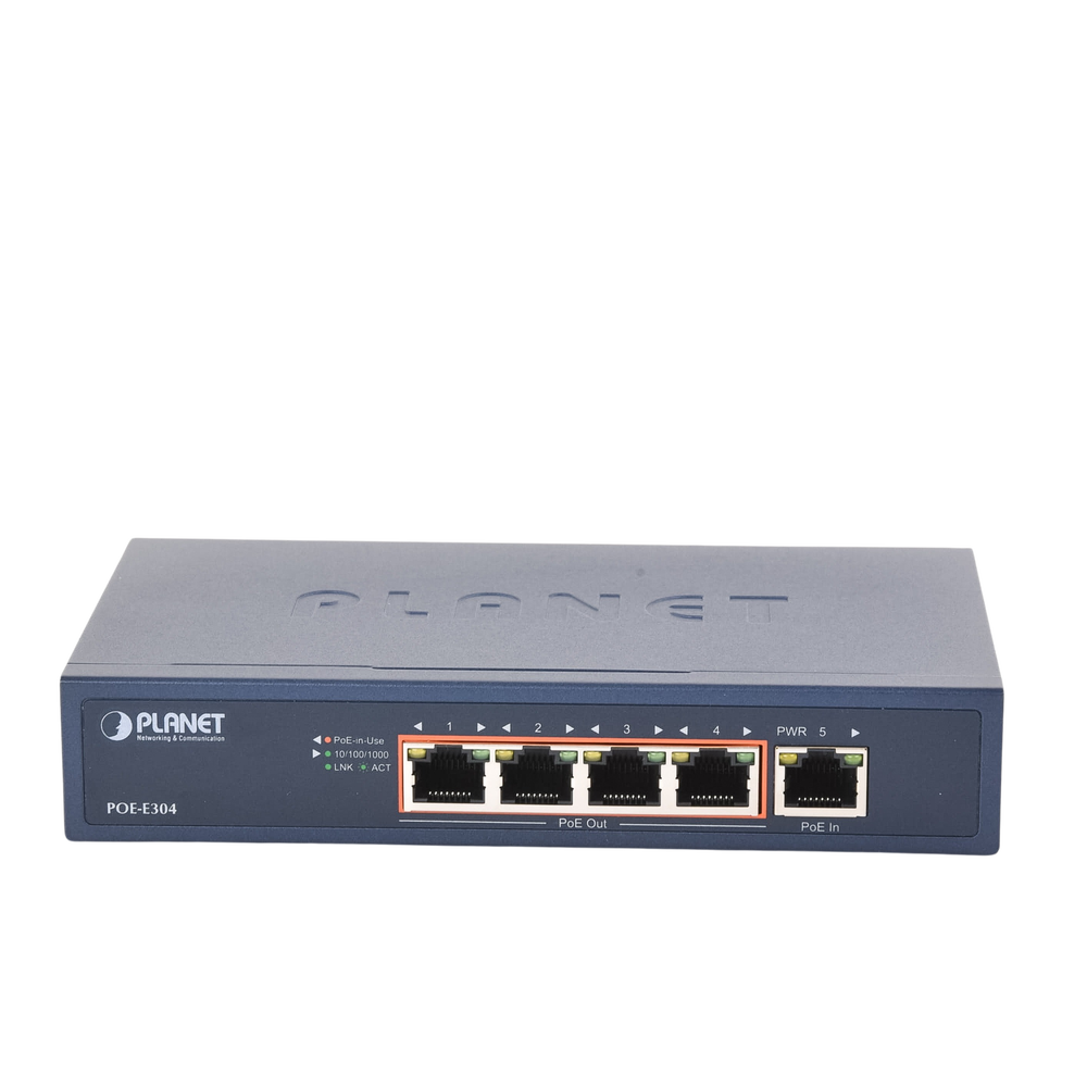 Extensor Ultra PoE de 65 Watts Con 4 Puertos Gigabit de Salida 802.3 af/at - Imagen 4