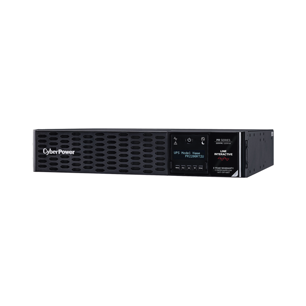 UPS de 2200 VA/2200 W, Topología Línea Interactiva, Entrada 120 Vca NEMA L5-30P, Onda Senoidal Pura, Torre o Rack 2 UR, Con 8 Tomas NEMA 5-20R - Imagen 3