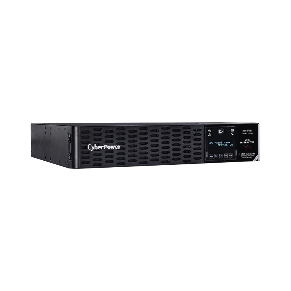 UPS de 2200 VA/2200 W, Topología Línea Interactiva, Entrada 120 Vca NEMA L5-30P, Onda Senoidal Pura, Torre o Rack 2 UR, Con 8 Tomas NEMA 5-20R - Imagen 4