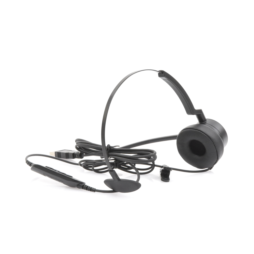 Audífonos USB de Diadema MONO con Audio HD / Micrófono con Cancelación de Ruido / Calidad para uso en Oficina - Imagen 3