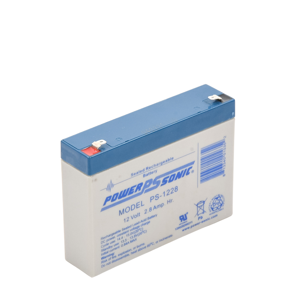 Batería 12V, 2.8AH, Para Respaldo, Tecnologías AGM/VRLA, 5 Años Vida Útil, Terminales F1, Reconocida UL - Imagen 3
