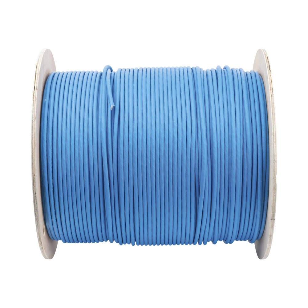 Bobina de Cable Blindado S/FTP de 4 Pares, Cat7, Inmune a Ruido e Interferencias, LSZH (Bajo Humo, Cero Halógenos), Color Azul, Bobina de 500 Metros (1640 Pies) - Imagen 2