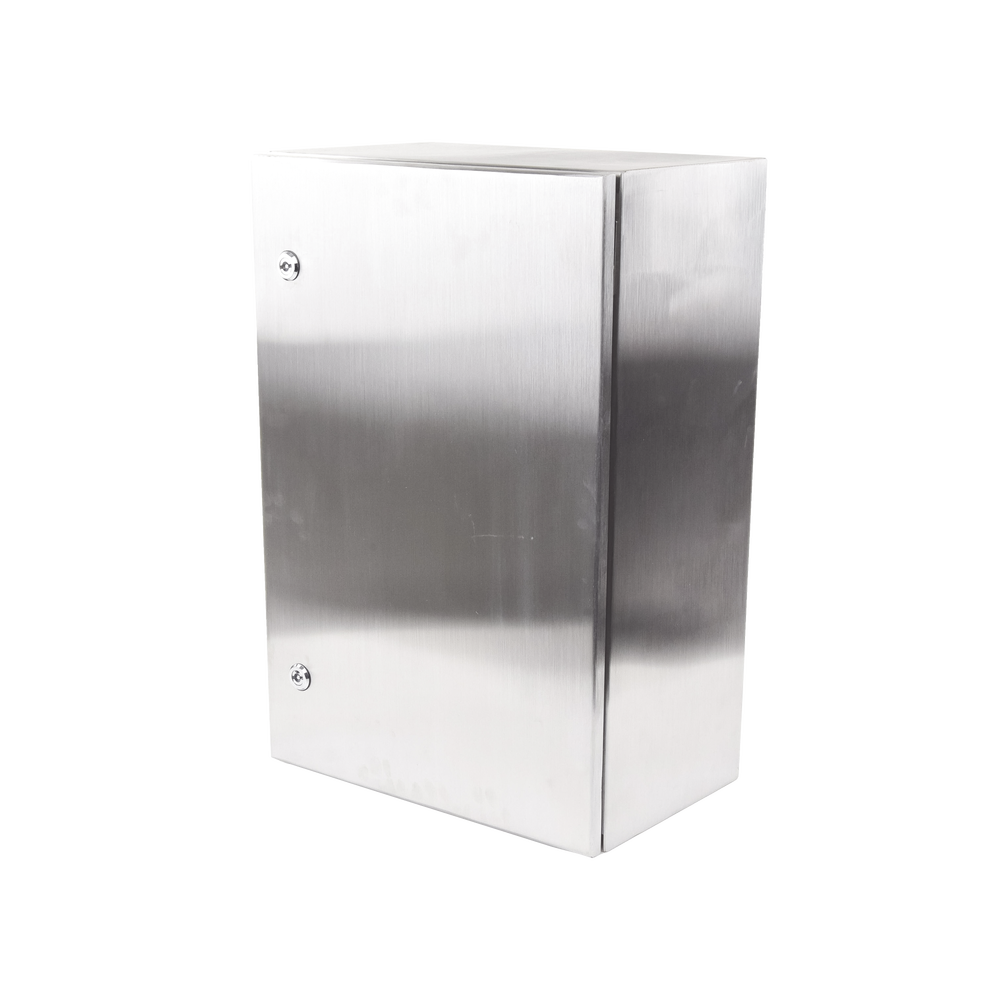 Gabinete de Acero Inoxidable IP66 Uso en Intemperie (400 x 600 x 250 mm) con Placa Interna Galvanizada. - Imagen 3