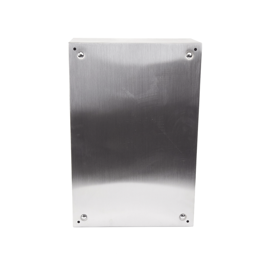 Gabinete de Acero Inoxidable IP66 Uso en Intemperie (400 x 600 x 250 mm) con Placa Interna Galvanizada. - Imagen 4