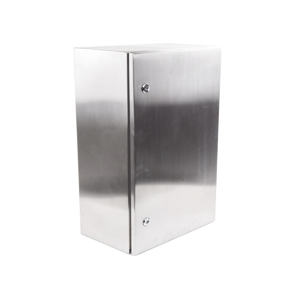 Gabinete de Acero Inoxidable IP66 Uso en Intemperie (400 x 600 x 250 mm) con Placa Interna Galvanizada. - Imagen 5