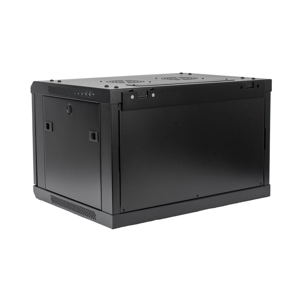 Gabinete PRECISION, Con Puerta de Cristal Templado, de 19in, 6UR, 450mm de Profundidad, Color Negro - Imagen 5