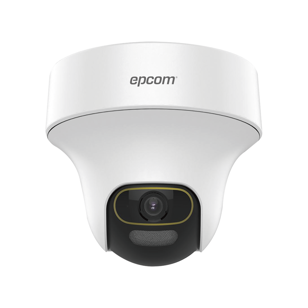 Cámara LUZ DUAL (IR + LUZ BLANCA) / Domo TurboHD 2 Megapixel (1080p) / Luz Blanca 20 mts / Gran Angular 106° / Lente 2.8 mm / 30 mts IR EXIR / Exterior IP67 / 4 Tecnologías / Micrófono Integrado