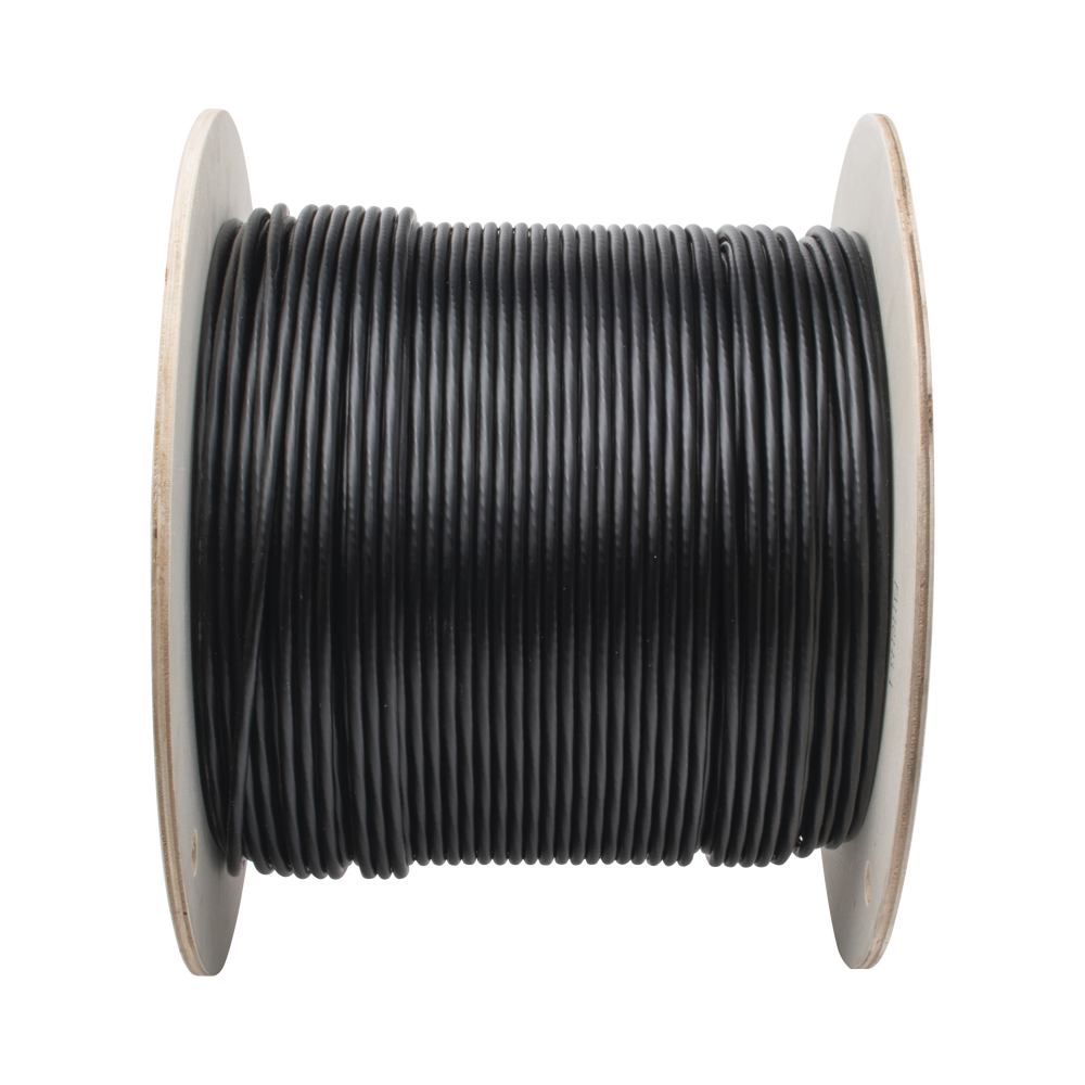 Bobina de Cable UTP de 4 Pares, PanNet, Para Exterior con Gel, Cat6 (23 AWG), Industrial para Climas Extremos, Color Negro, 305 Metros (1000 Pies) - Imagen 3
