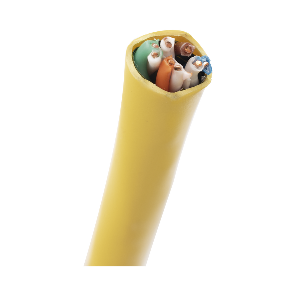Bobina de Cable UTP de 4 Pares, Vari-MaTriX HD, Cat6A, 23 AWG, CMR (Riser), Color Amarillo, 305 Metros (1000 Pies) - Imagen 6