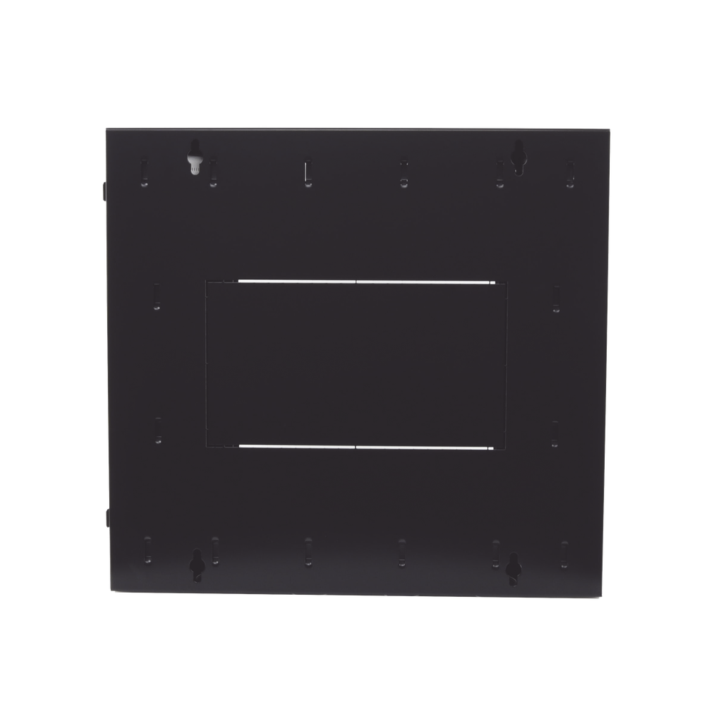 Gabinete PanZone de Montaje en Pared, de 19in, Puerta con Ventana de Seguridad, 12 UR, 762mm de Profundidad, Color Negro - Imagen 5