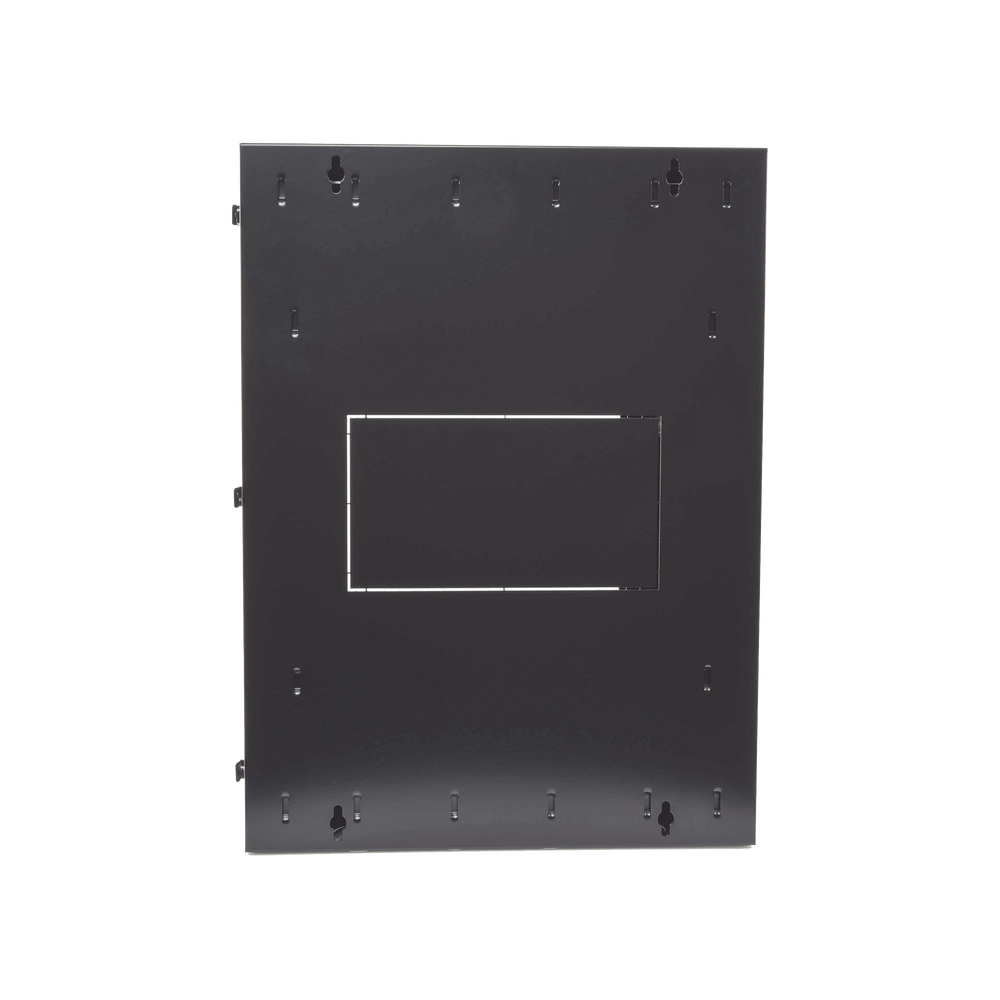 Gabinete PanZone de Montaje en Pared, de 19in, Puerta con Ventana de Seguridad, 18 UR, 635mm de Profundidad, Color Negro - Imagen 4