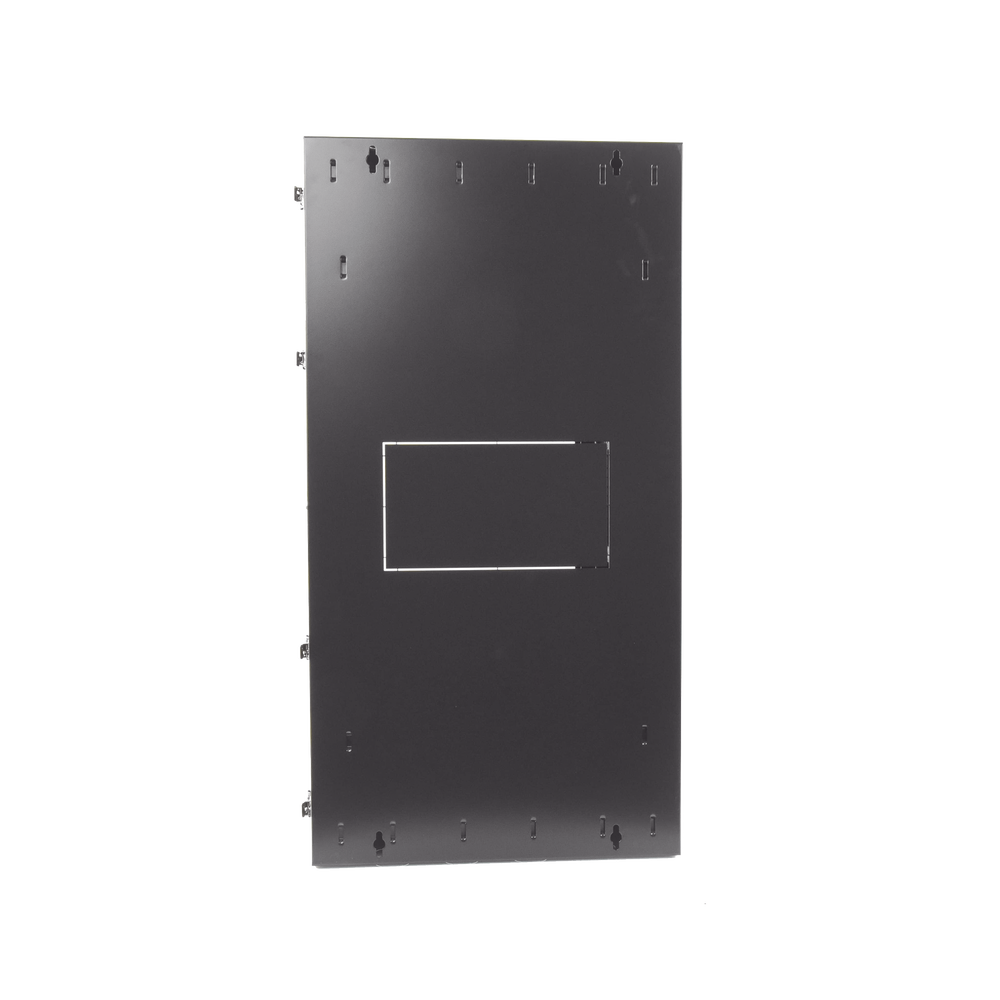 Gabinete PanZone de Montaje en Pared, de 19in, Puerta con Ventana de Seguridad, 26 UR, 635mm de Profundidad, Color Negro - Imagen 3