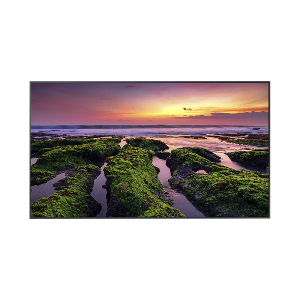Pantalla Profesional LED de 55" para marketing digital / UHD 4K (3840x2160p) / Entradas de Video HDMI / uso 16/7 / Compatible VESA 200x200 / compatible con plataforma de gestion Samsung VXT