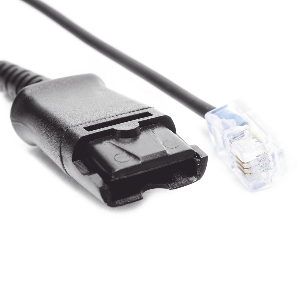 Cable adaptador para diademas modelo HT101, HT201 y HT202 para compatibilidad con teléfonos Grandstream, análogos, digitales, etc. - Imagen 3