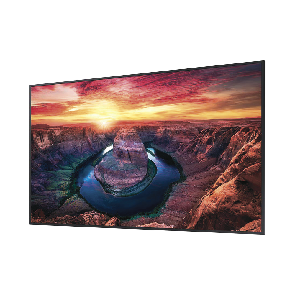 Pantalla Profesional LED de 43" para marketing digital / UHD 4K (3840x2160p) / Entradas de Video HDMI / uso 24/7 / Compatible VESA 200x200 / compatible con plataforma de gestion Samsung VXT
