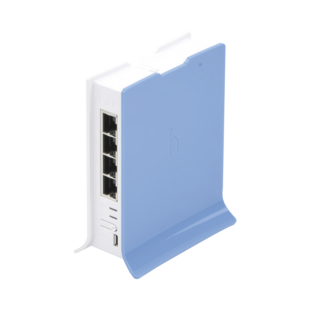 (hAP lite TC) 4 Puertos Fast Ethernet, Wi-Fi 2.4 GHz 802.11 b/g/n y base tipo Torre - Imagen 3