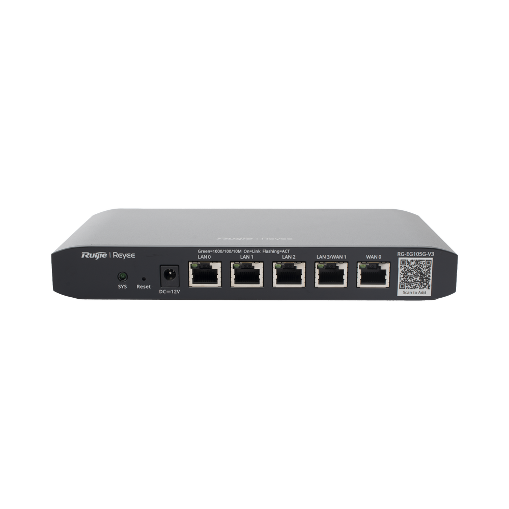 Router Balanceador con Función SD-WAN, Hasta 2 Servicios de Internet y hasta 100 clientes con desempeño de 600 Mbps