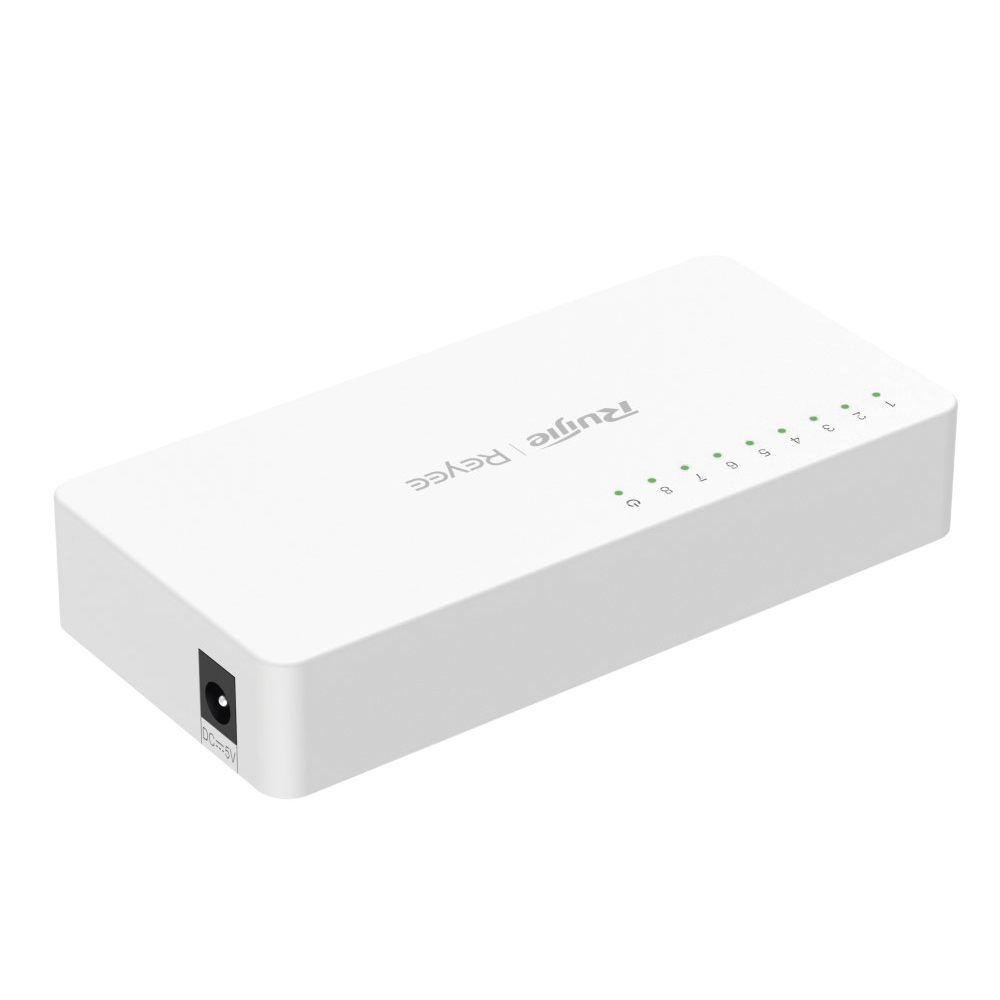 Switch no administrable, Visible en la Topología de la Nube, con 8 puertos 10/100 Mbps - Imagen 3